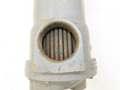 ITT Standard 5-030-08-024-005 BCF 4-Pass Heat Exchanger Brass Shell 300psi