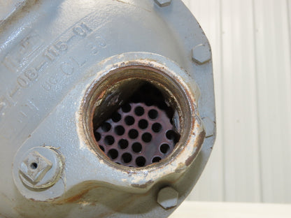 ITT Standard 5-030-08-024-005 BCF 4-Pass Heat Exchanger Brass Shell 300psi