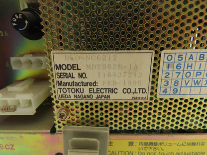 Mitsubishi Totoku MDT962B-1A Monitor Display Screen Burn-In