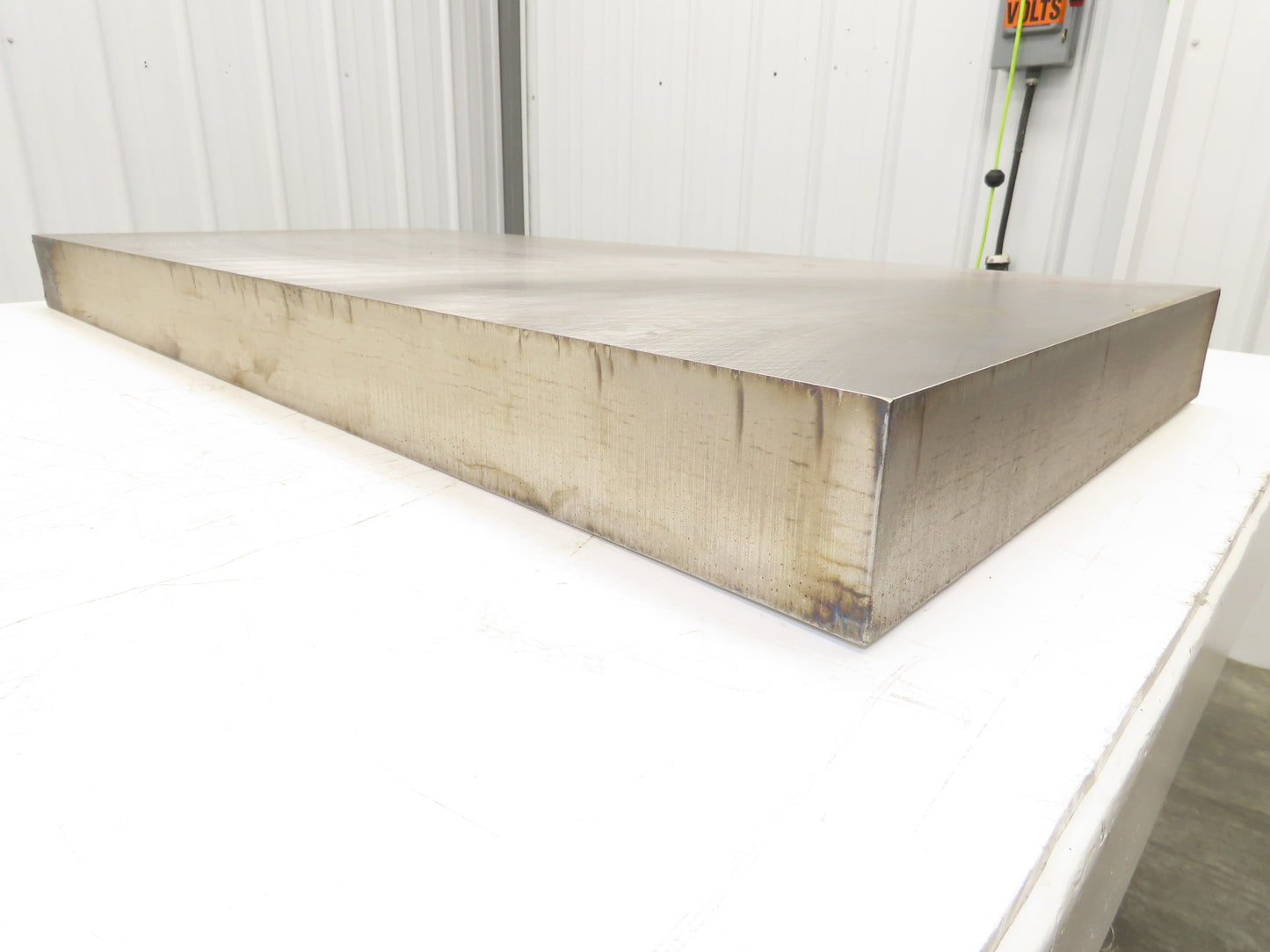 Mild Carbon Steel Flat Ground Stock 3-1/4" x 20-1/4" x 42-1/4"  790Lbs