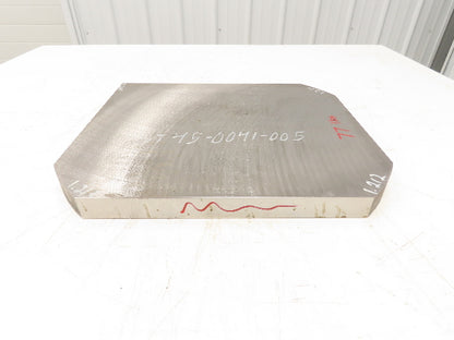 Mild Carbon Steel Flat Ground Stock 1.21" x 14" x 16-1/2"  75Lbs