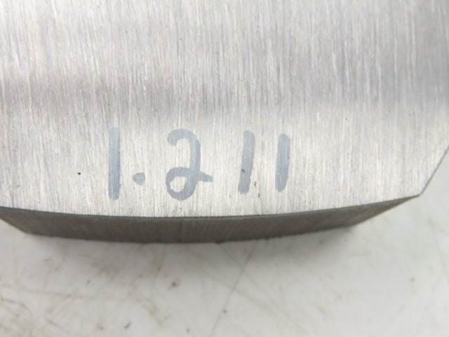 Mild Carbon Steel Flat Ground Stock 1.21" x 14" x 16-1/2"  75Lbs