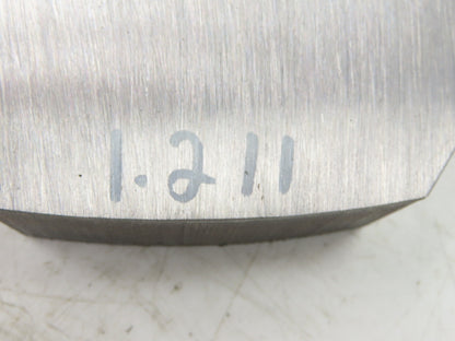 Mild Carbon Steel Flat Ground Stock 1.21" x 14" x 16-1/2"  75Lbs