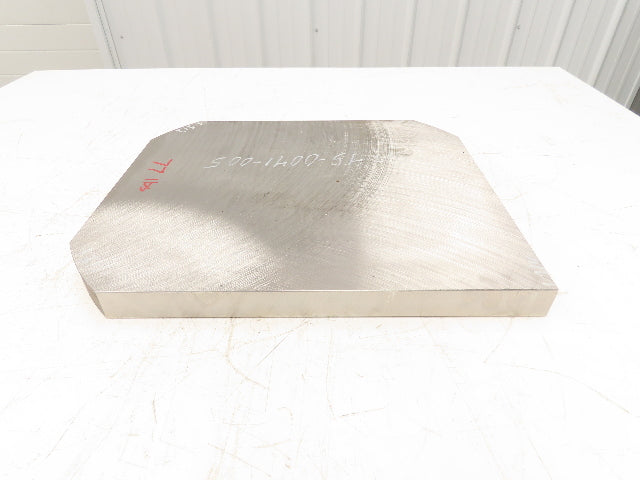 Mild Carbon Steel Flat Ground Stock 1.21" x 14" x 16-1/2"  75Lbs