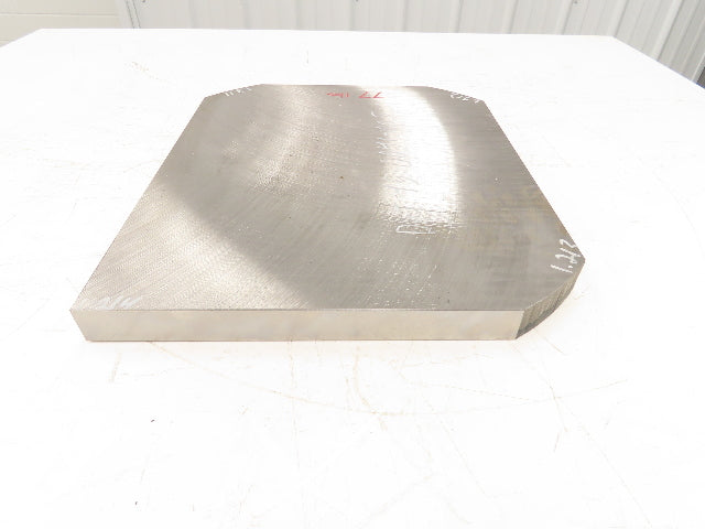 Mild Carbon Steel Flat Ground Stock 1.21" x 14" x 16-1/2"  75Lbs