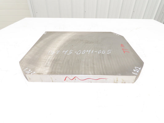 Mild Carbon Steel Flat Ground Stock 1.21" x 14" x 16-1/2"  75Lbs