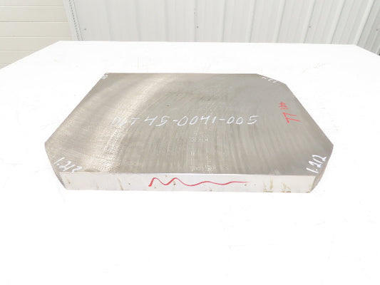 Mild Carbon Steel Flat Ground Stock 1.21" x 14" x 16-1/2"  75Lbs