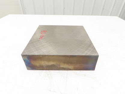 Mild Carbon Steel Flat Ground Stock 2.91" x 9-7/8" Square  75Lbs