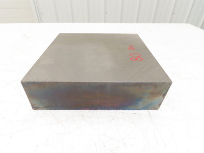 Mild Carbon Steel Flat Ground Stock 2.91" x 9-7/8" Square  75Lbs