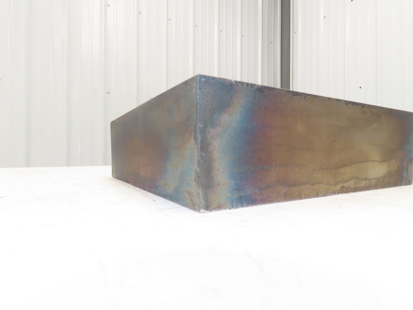 Mild Carbon Steel Flat Ground Stock 2.91" x 9-7/8" Square  75Lbs