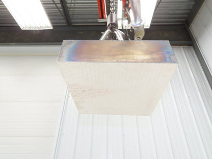 Mild Carbon Steel Flat Ground Stock 2.91" x 9-7/8" Square  75Lbs