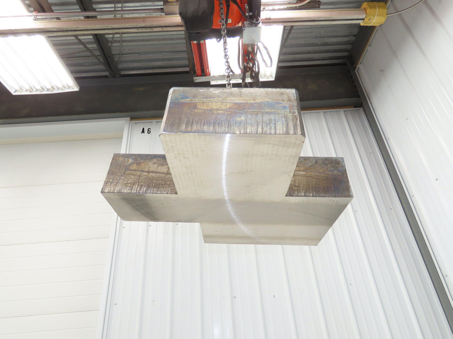 Mild Carbon Steel Flat Ground Stock 4.81" x 22-3/4" x 24-1/8"  490Lbs