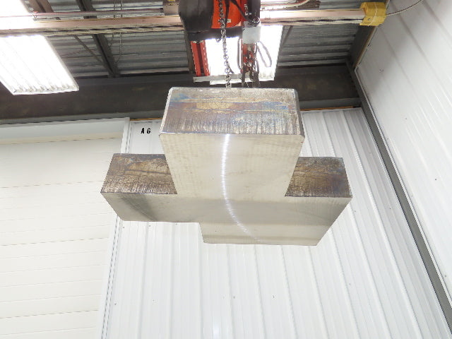 Mild Carbon Steel Flat Ground Stock 4.81" x 22-3/4" x 24-1/8"  490Lbs