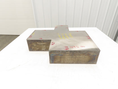 Mild Carbon Steel Flat Ground Stock 4.81" x 22-3/4" x 24-1/8"  490Lbs