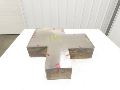 Mild Carbon Steel Flat Ground Stock 4.81" x 22-3/4" x 24-1/8"  490Lbs