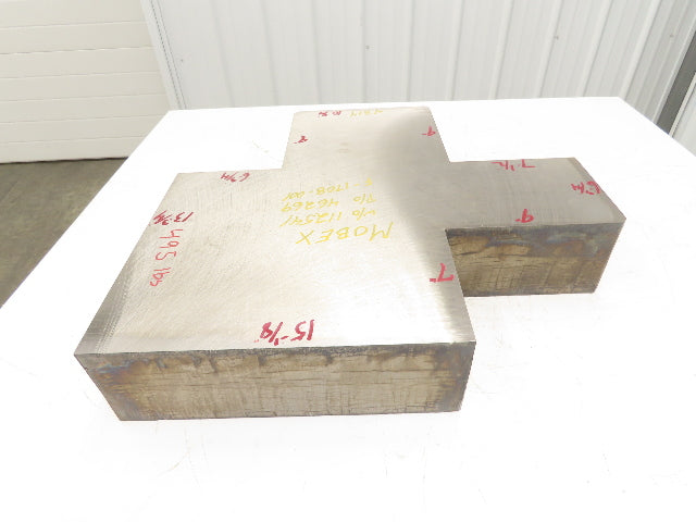 Mild Carbon Steel Flat Ground Stock 4.81" x 22-3/4" x 24-1/8"  490Lbs