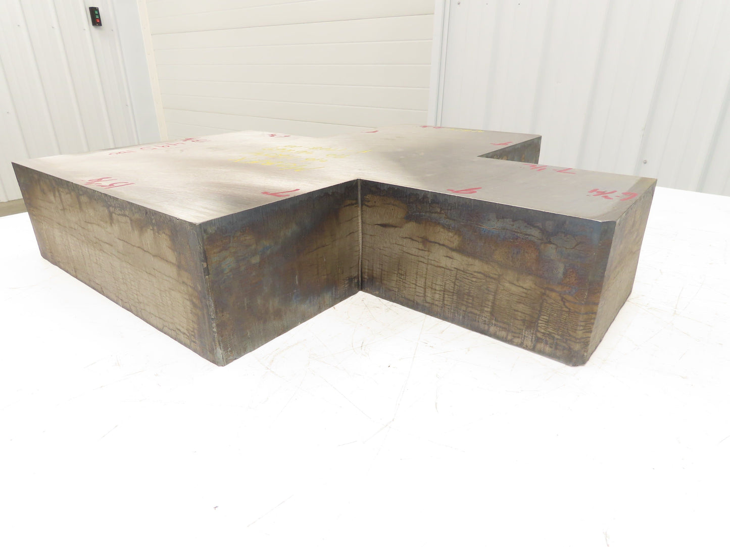 Mild Carbon Steel Flat Ground Stock 4.81" x 22-3/4" x 24-1/8"  490Lbs