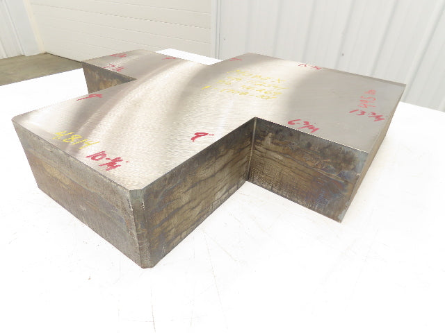 Mild Carbon Steel Flat Ground Stock 4.81" x 22-3/4" x 24-1/8"  490Lbs