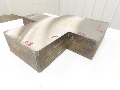 Mild Carbon Steel Flat Ground Stock 4.81" x 22-3/4" x 24-1/8"  490Lbs