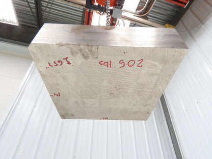 Mild Carbon Steel Flat Ground Stock 3.65" x 14" Square  200Lbs