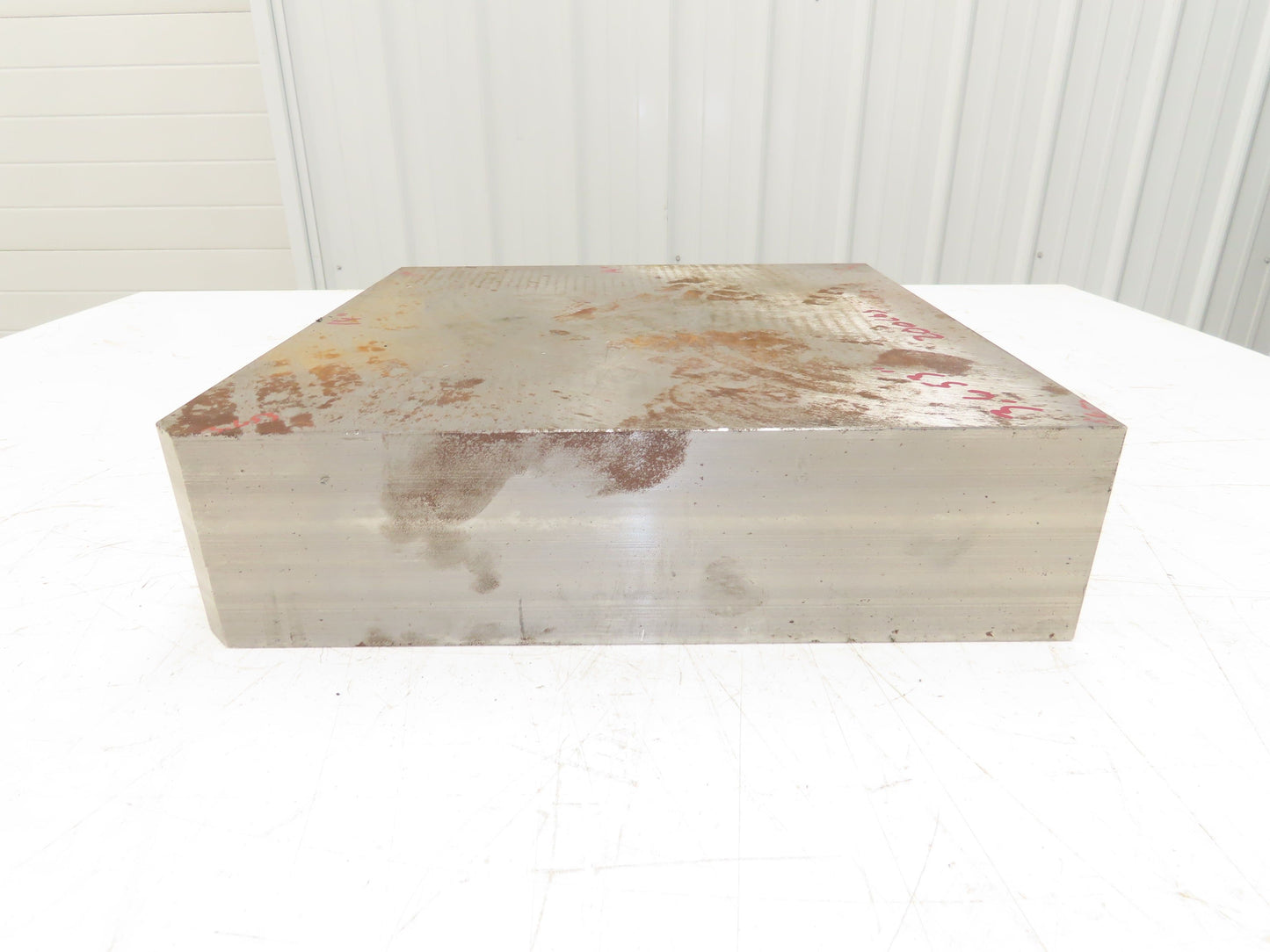 Mild Carbon Steel Flat Ground Stock 3.65" x 14" Square  200Lbs