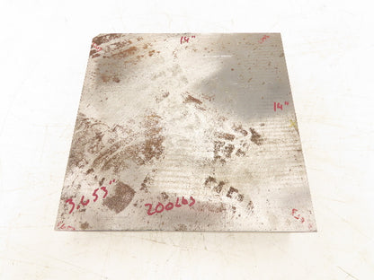 Mild Carbon Steel Flat Ground Stock 3.65" x 14" Square  200Lbs