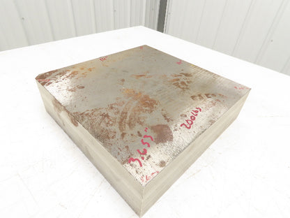 Mild Carbon Steel Flat Ground Stock 3.65" x 14" Square  200Lbs