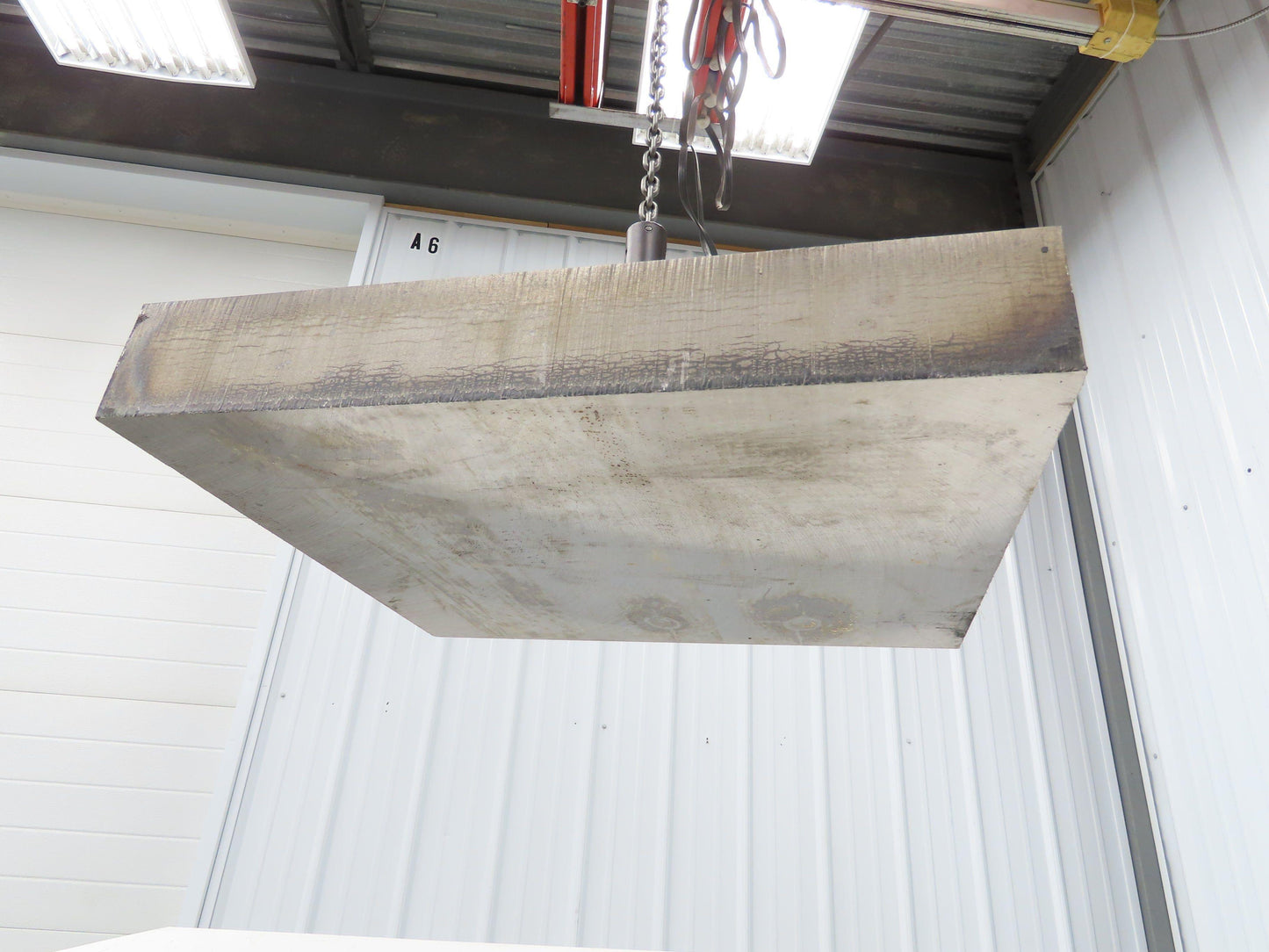 Mild Carbon Steel Flat Ground Stock 3-7/8" x 21-5/8" x 24-3/4"  580Lbs