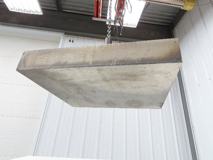 Mild Carbon Steel Flat Ground Stock 3-7/8" x 21-5/8" x 24-3/4"  580Lbs