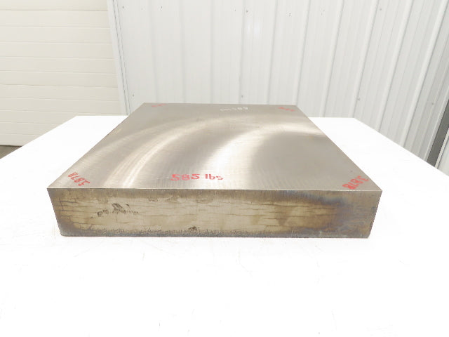 Mild Carbon Steel Flat Ground Stock 3-7/8" x 21-5/8" x 24-3/4"  580Lbs