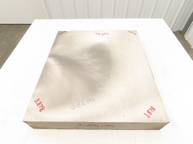 Mild Carbon Steel Flat Ground Stock 3-7/8" x 21-5/8" x 24-3/4"  580Lbs