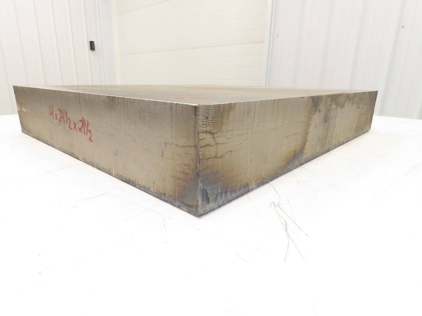 Mild Carbon Steel Flat Ground Stock 3-7/8" x 21-5/8" x 24-3/4"  580Lbs