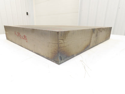 Mild Carbon Steel Flat Ground Stock 3-7/8" x 21-5/8" x 24-3/4"  580Lbs