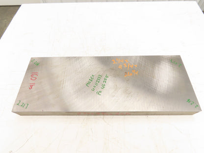 Mild Carbon Steel Flat Ground Stock 2.21" x 9-3/4" x 26-1/4"  160Lbs