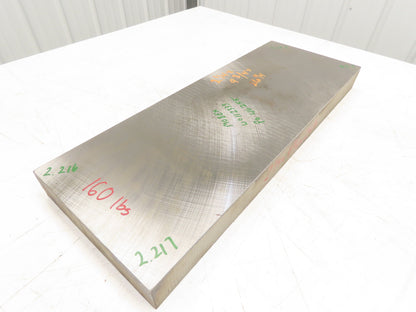 Mild Carbon Steel Flat Ground Stock 2.21" x 9-3/4" x 26-1/4"  160Lbs