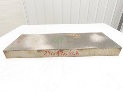 Mild Carbon Steel Flat Ground Stock 2.21" x 9-3/4" x 26-1/4"  160Lbs