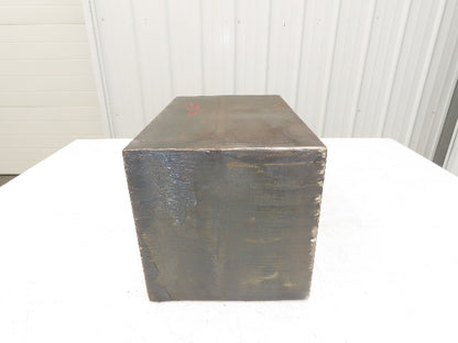 Mild Carbon Steel Flat Ground Stock 9" Thick x 9-1/8" x 14" Block 325Lbs