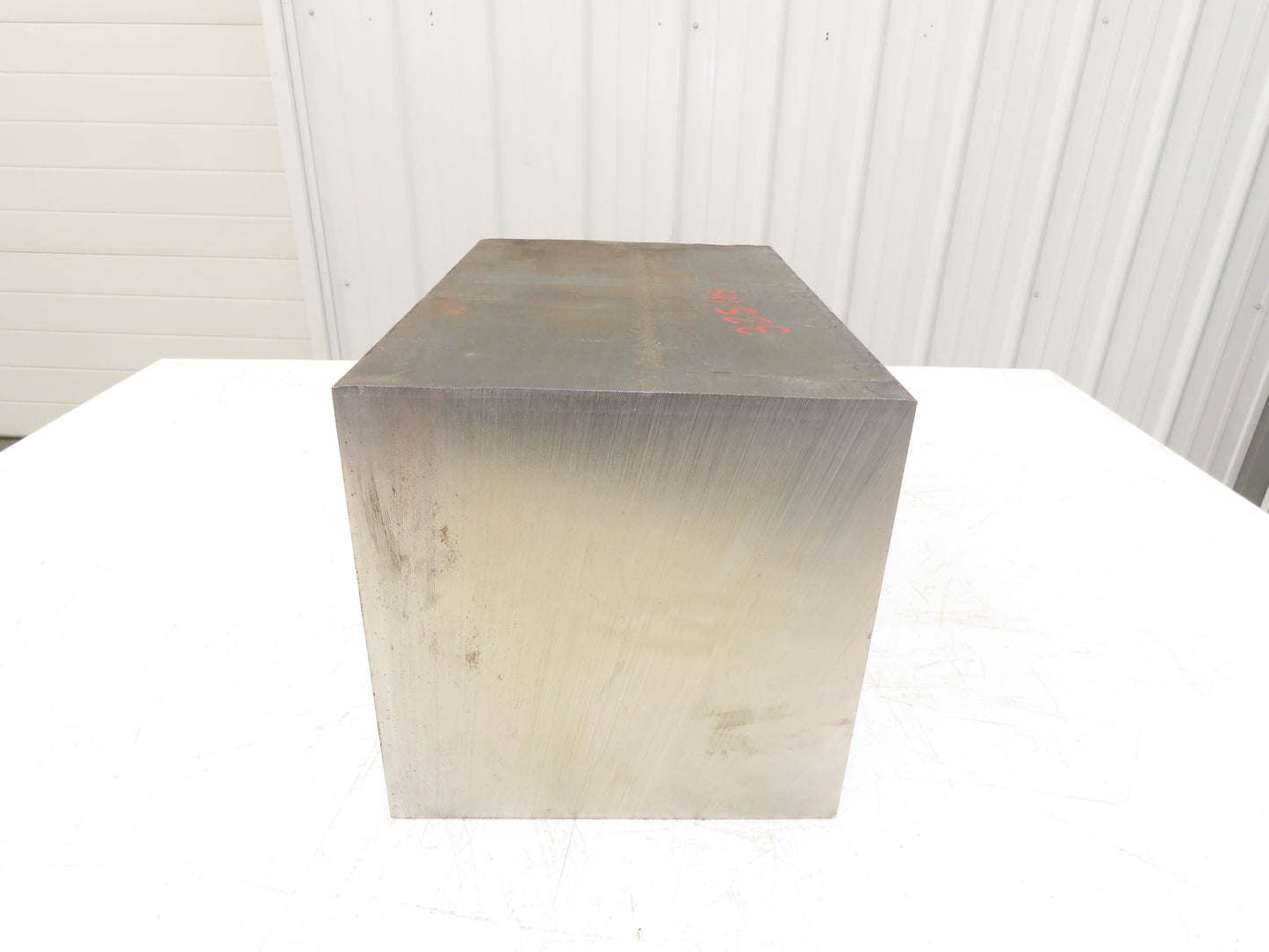 Mild Carbon Steel Flat Ground Stock 9" Thick x 9-1/8" x 14" Block 325Lbs