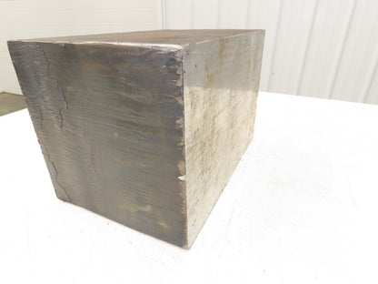 Mild Carbon Steel Flat Ground Stock 9" Thick x 9-1/8" x 14" Block 325Lbs