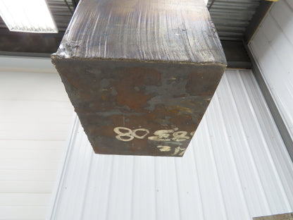 Mild Carbon Steel Flat Stock 7-5/8" x 8-1/4" x 10-1/4"  Mixed Lot of 2 Blocks