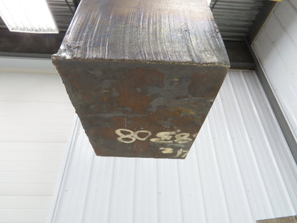 Mild Carbon Steel Flat Stock 7-5/8" x 8-1/4" x 10-1/4"  Mixed Lot of 2 Blocks