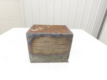 Mild Carbon Steel Flat Stock 7-5/8" x 8-1/4" x 10-1/4"  Mixed Lot of 2 Blocks