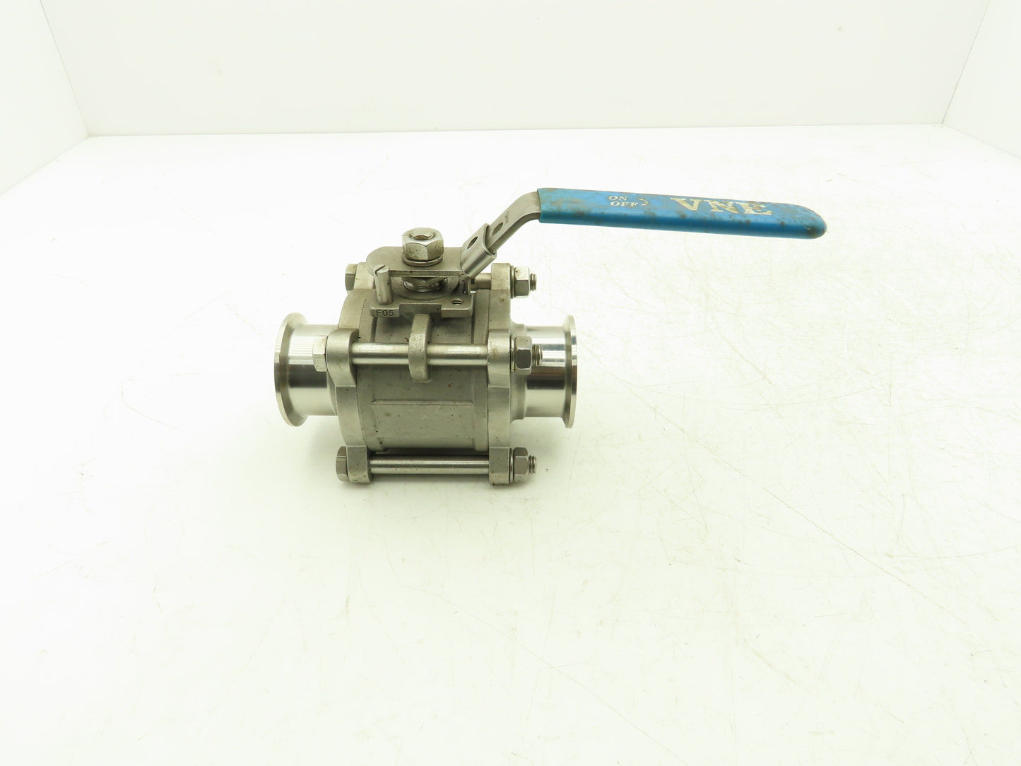 VNE EG90CC-6-2 2" 1000WOG 316 Stainless Sanitary Tri-clamp Ball Valve