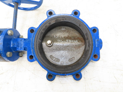 Keystone 030K93 030K93  8" Lug Butterfly Valve w/Gear Operator Cast Iron 175 PSI