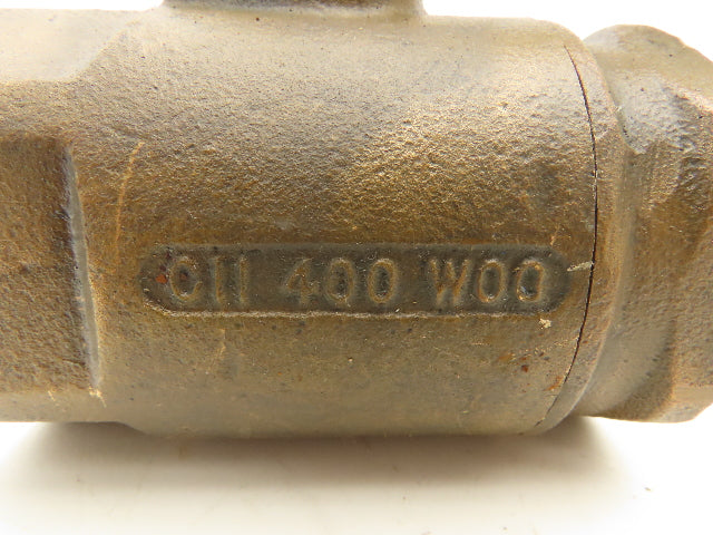 Apollo CII Conbraco 2"NPT Bronze 3-Way Ball Valve Full Port 400WOG Lot of 2