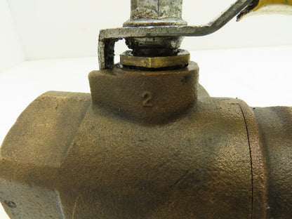 Apollo CII Conbraco 2"NPT Bronze 3-Way Ball Valve Full Port 400WOG Lot of 2