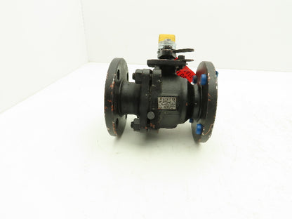 Warren 6155FS 2-Way Steel CF8M Ball Valve 285 Psi 2"  ANSI Class 150 Fire Safe