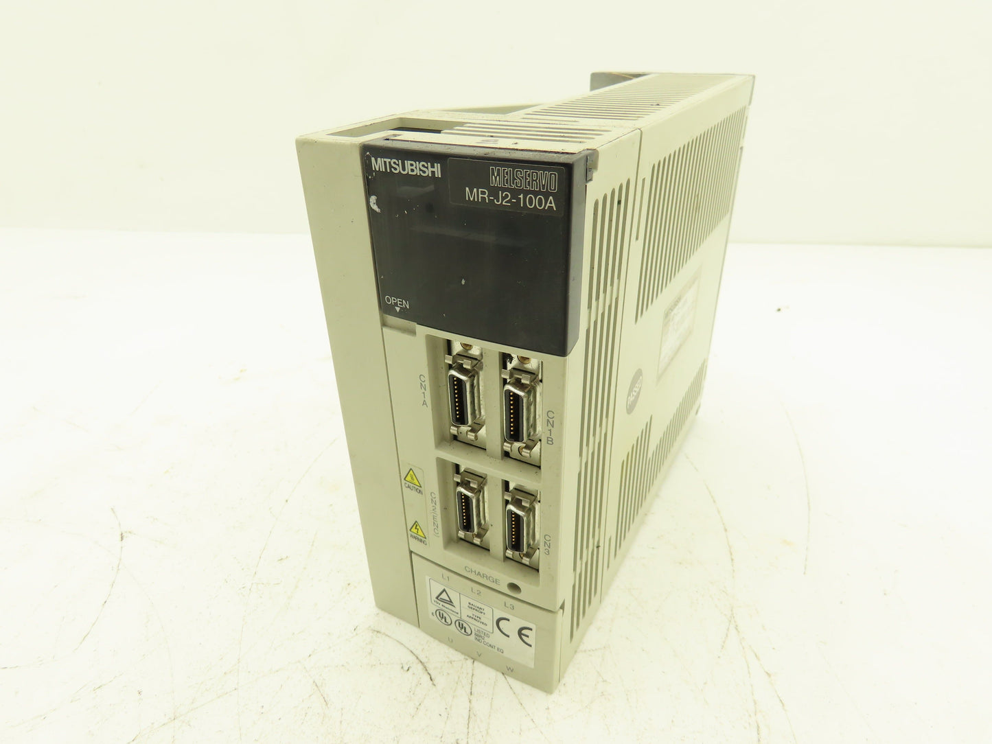 Mitsubishi MR-J2-100A MR-J2-100A AC Servo Drive 200-230V In 1kW 1-3Ph 170V Out
