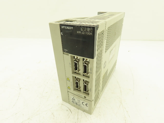 Mitsubishi MR-J2-100A MR-J2-100A AC Servo Drive 200-230V In 1kW 1-3Ph 170V Out
