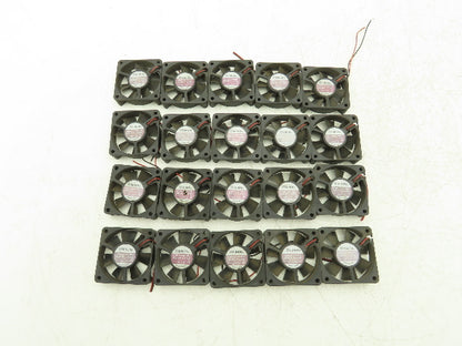 Sunon KDE1206PHB1 Electronic Cooling Fan 60x60x16mm 12VDC 2.6W Lot of 20